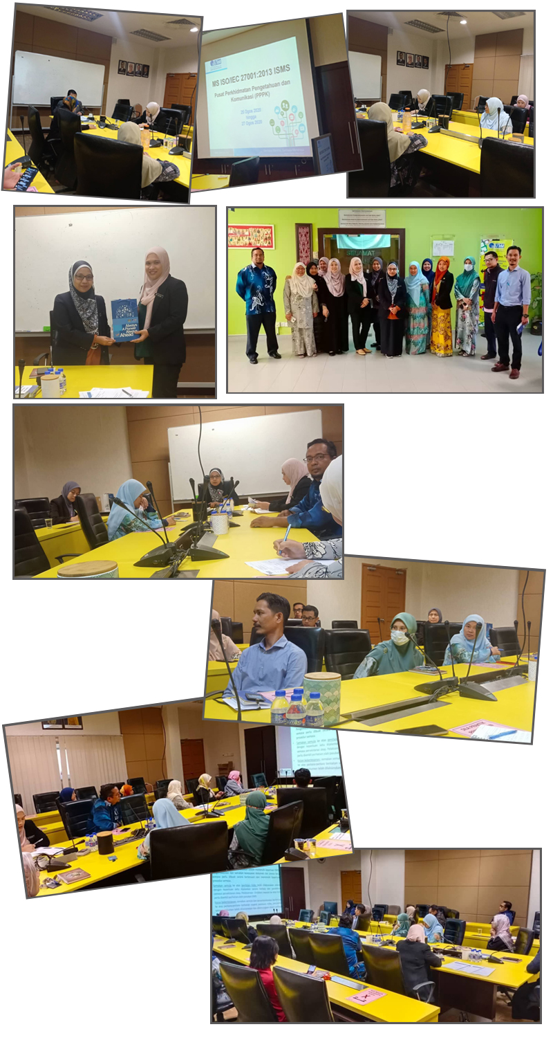 25-27 Ogos 2020 - Audit Dalam Sistem Pengurusan Keselamatan Maklumat (ISMS)