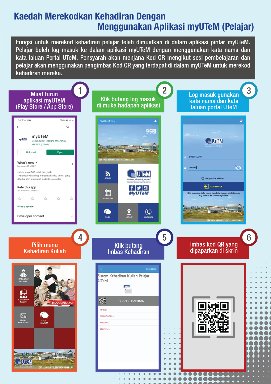 Tatacara Sistem Kehadiran Kuliah